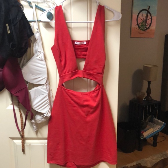 NanaMacs Dresses & Skirts - Nanamacs Cutout Dress size Large (fits like a med)